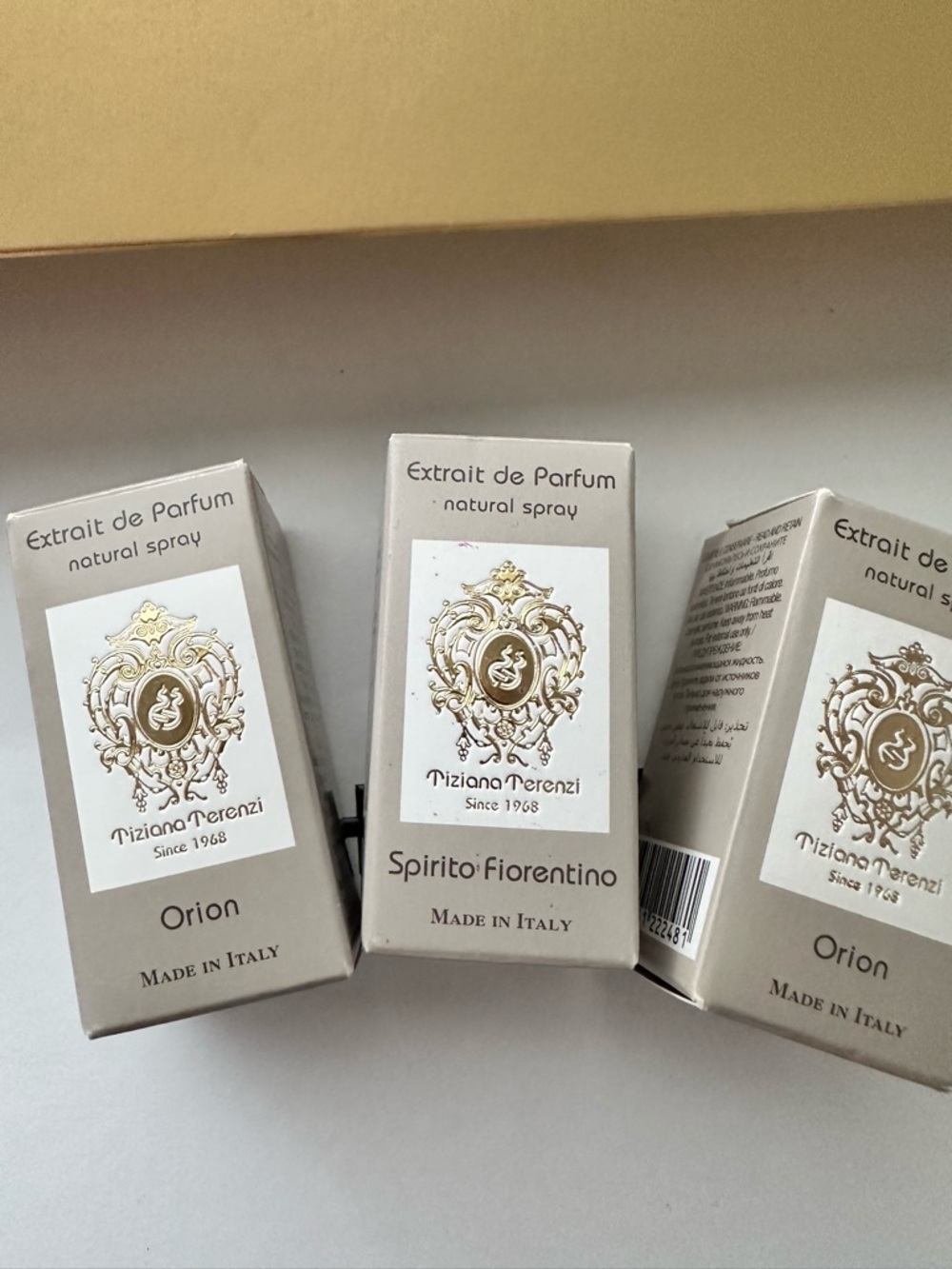 Tiziana Terenzi finest extracts like Orion and Spirit by Tiziana Terenzi sample
